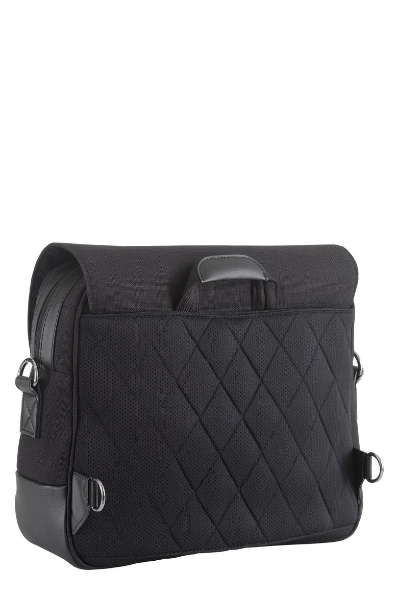 Convertible Diaper Bag, Alternate, color, CAVIAR