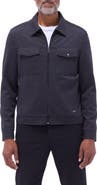 Bugatchi Soft Touch Zip Knit Shirt Jacket