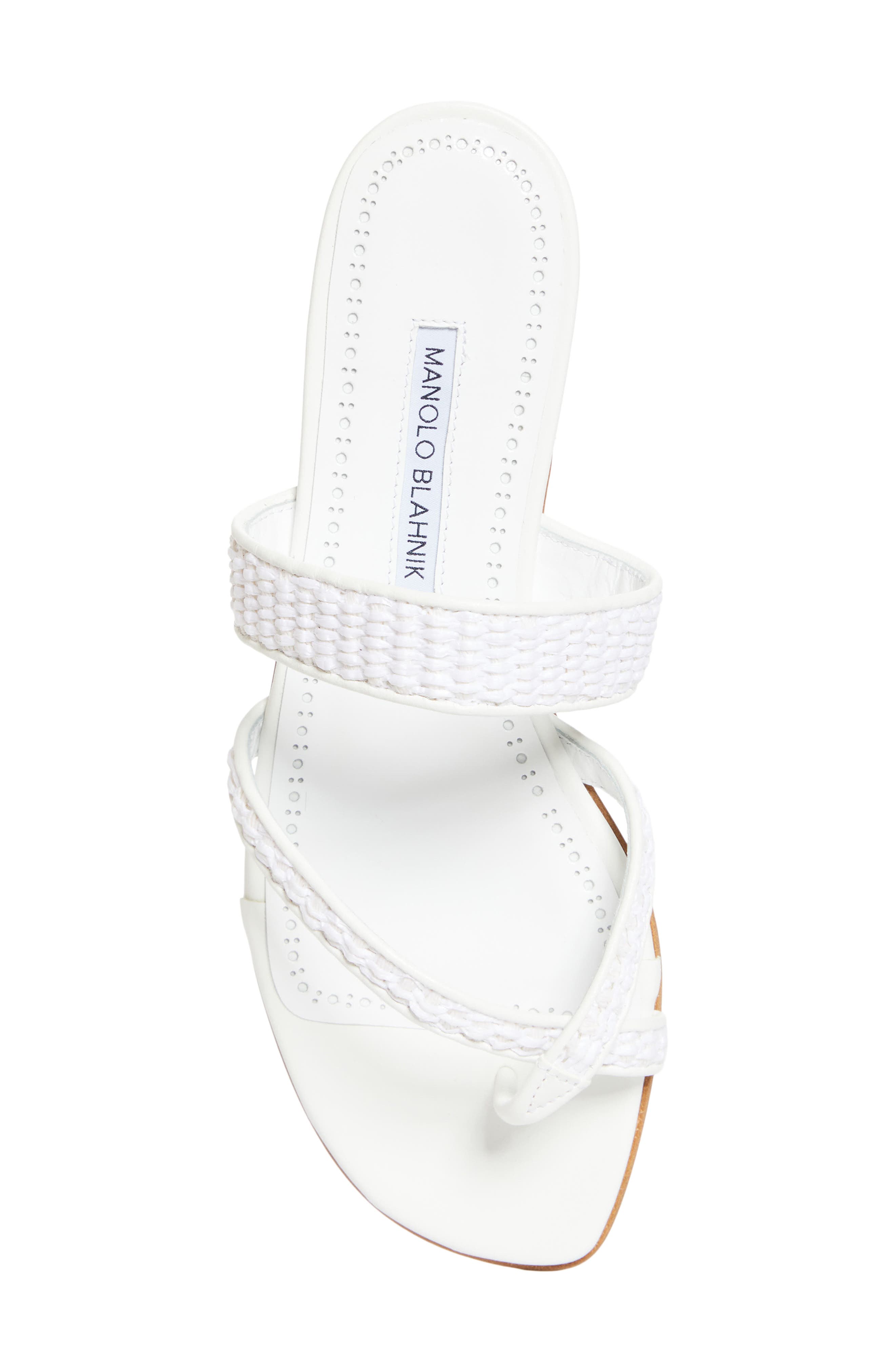 Manolo Blahnik Susa Crossover Sandal, Alternate, color, 