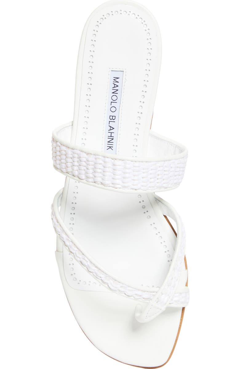 Manolo Blahnik Susa Crossover Sandal, Alternate, color,