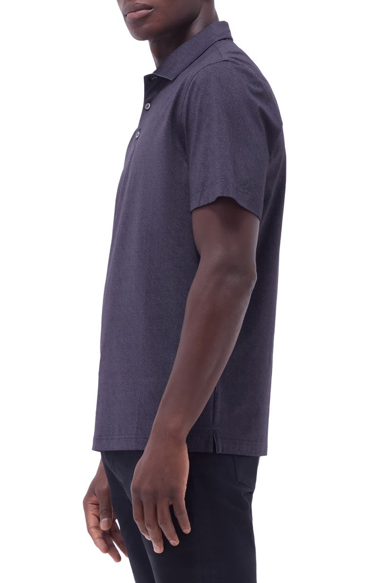 Bugatchi Vincent OoohCotton<sup>®</sup> Double Knit Solid Polo, Alternate, color, 