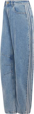 adidas Originals 3-Stripes Barrel Leg Jeans
