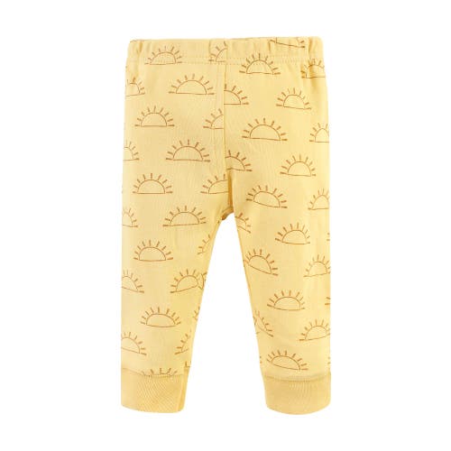 Hudson Baby Cotton Bodysuit And Pant Set In Multi