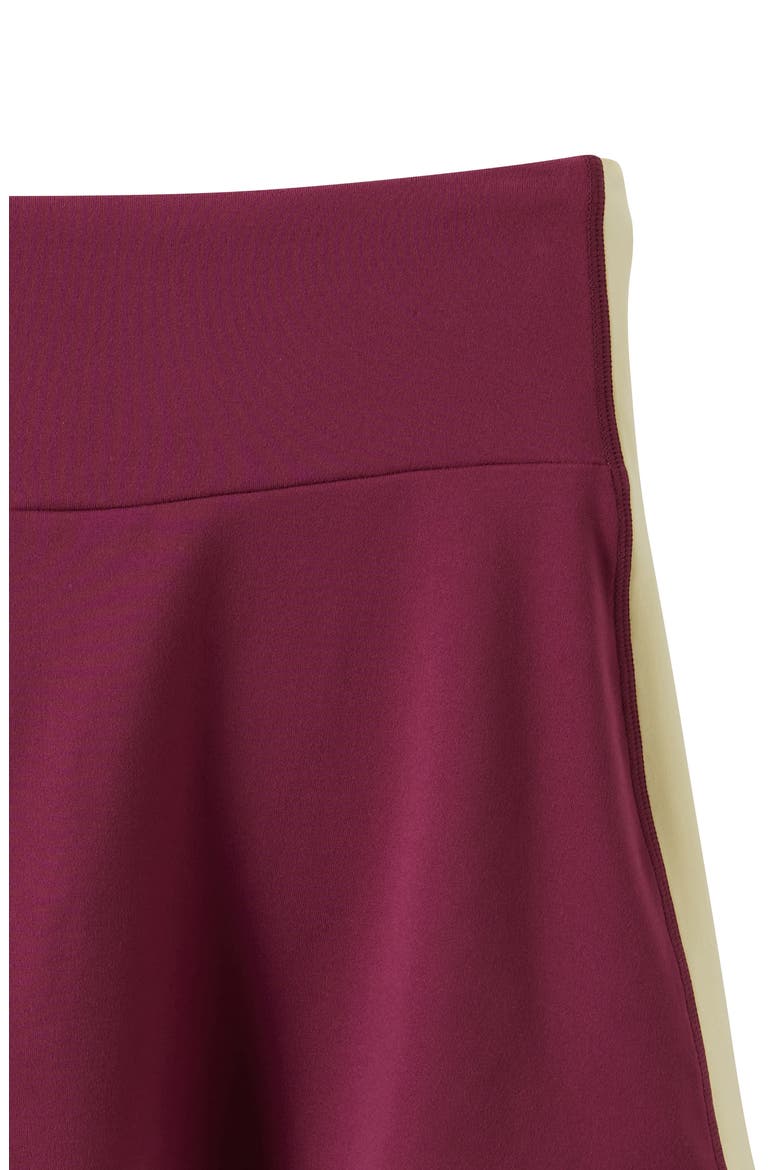 Kid's Soft Stretch Active Side Stripe Skort, Alternate, color, Berry Jam