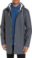 Stutterheim Stockholm Long Sleeve Hooded Raincoat