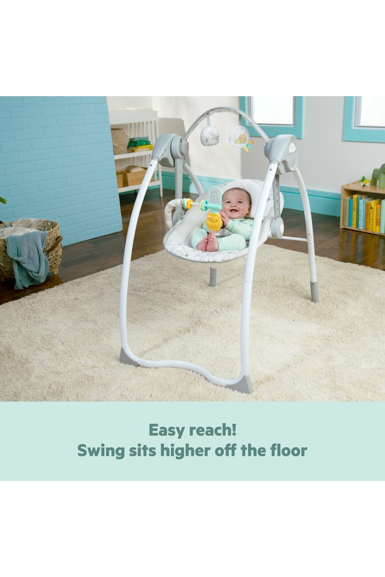 Disney Baby Winnie the Pooh Milestone Swing, Alternate, color, GREY