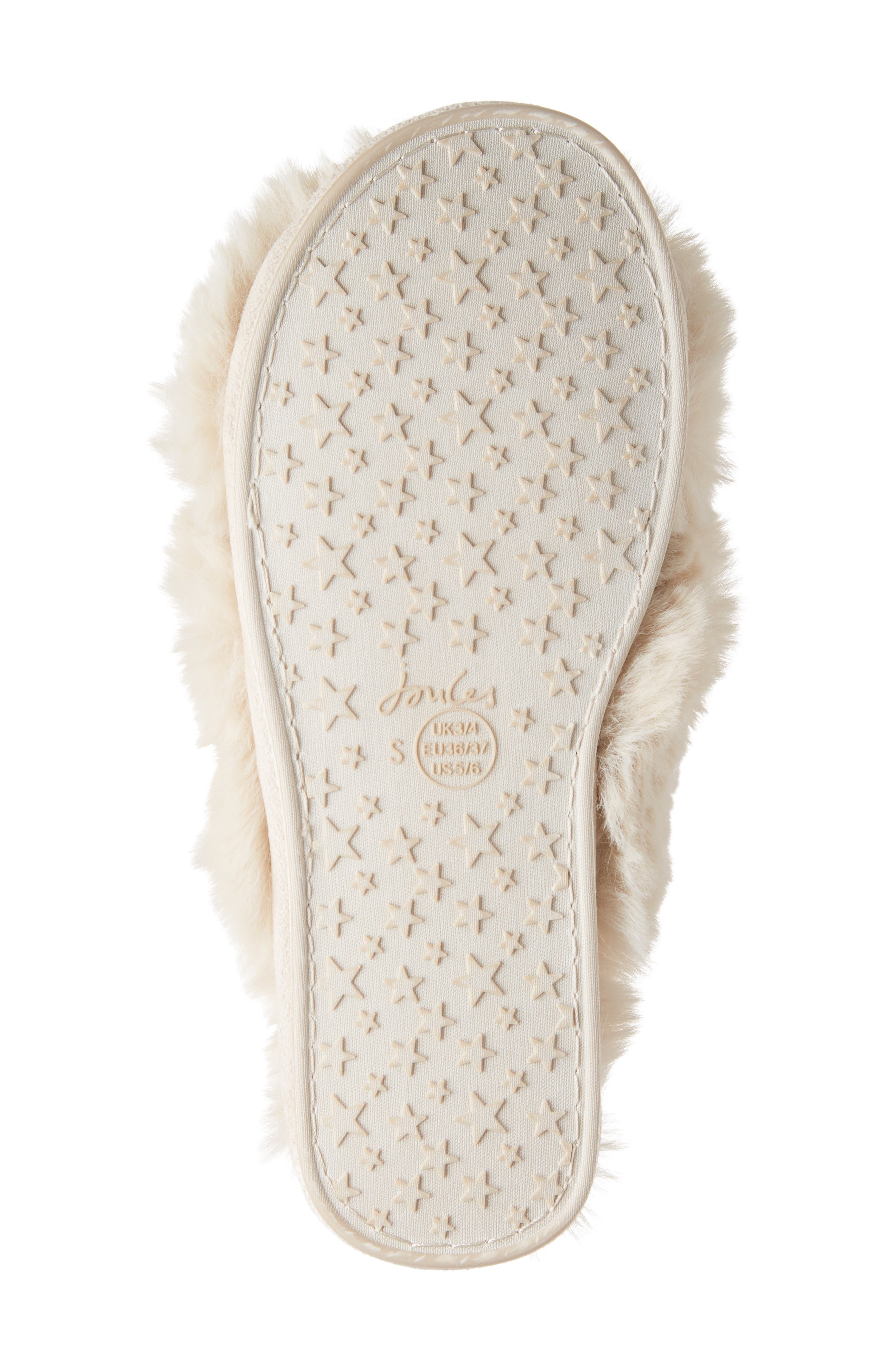 Joules Slumber Faux Fur Slipper, Alternate, color, 