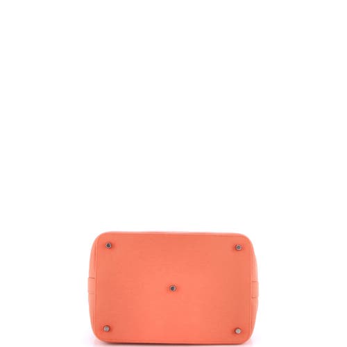 Pre-owned Hermes Hermes Toolbox Bag Evercolor 26 In Pink