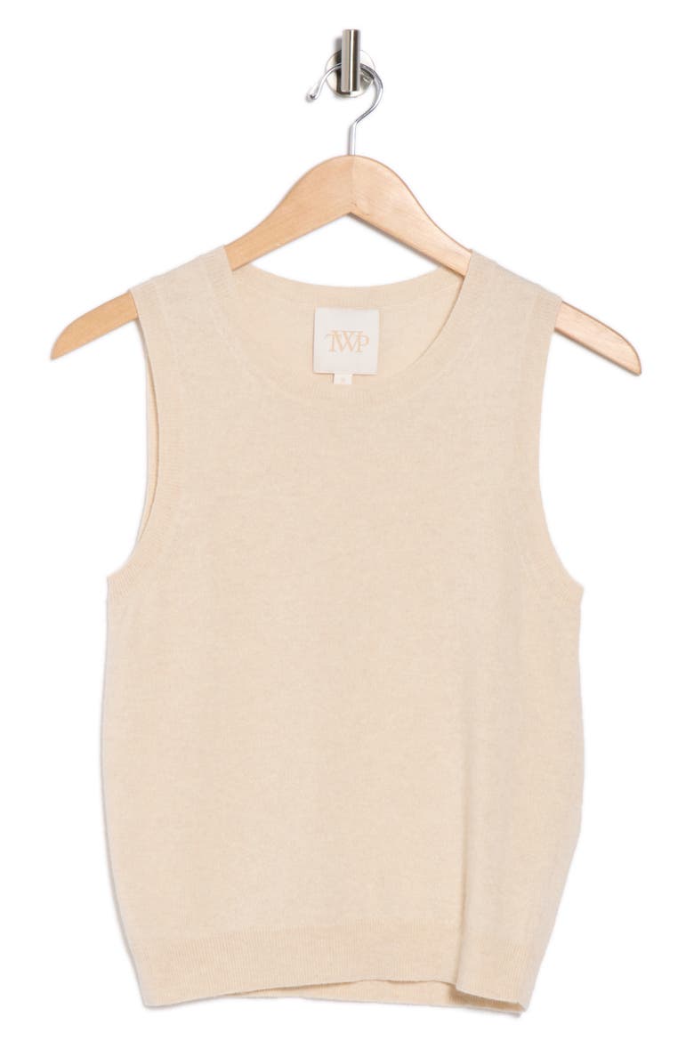 Jenny's Sleeveless Cashmere Top, Alternate, color, BLONDE
