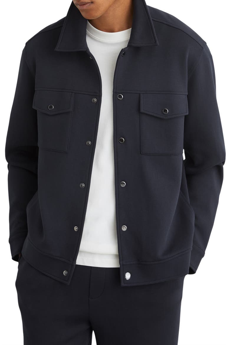 Thom Shirt Jacket, Main, color, NAVY