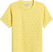 CITY BLUES Eyelet T-Shirt