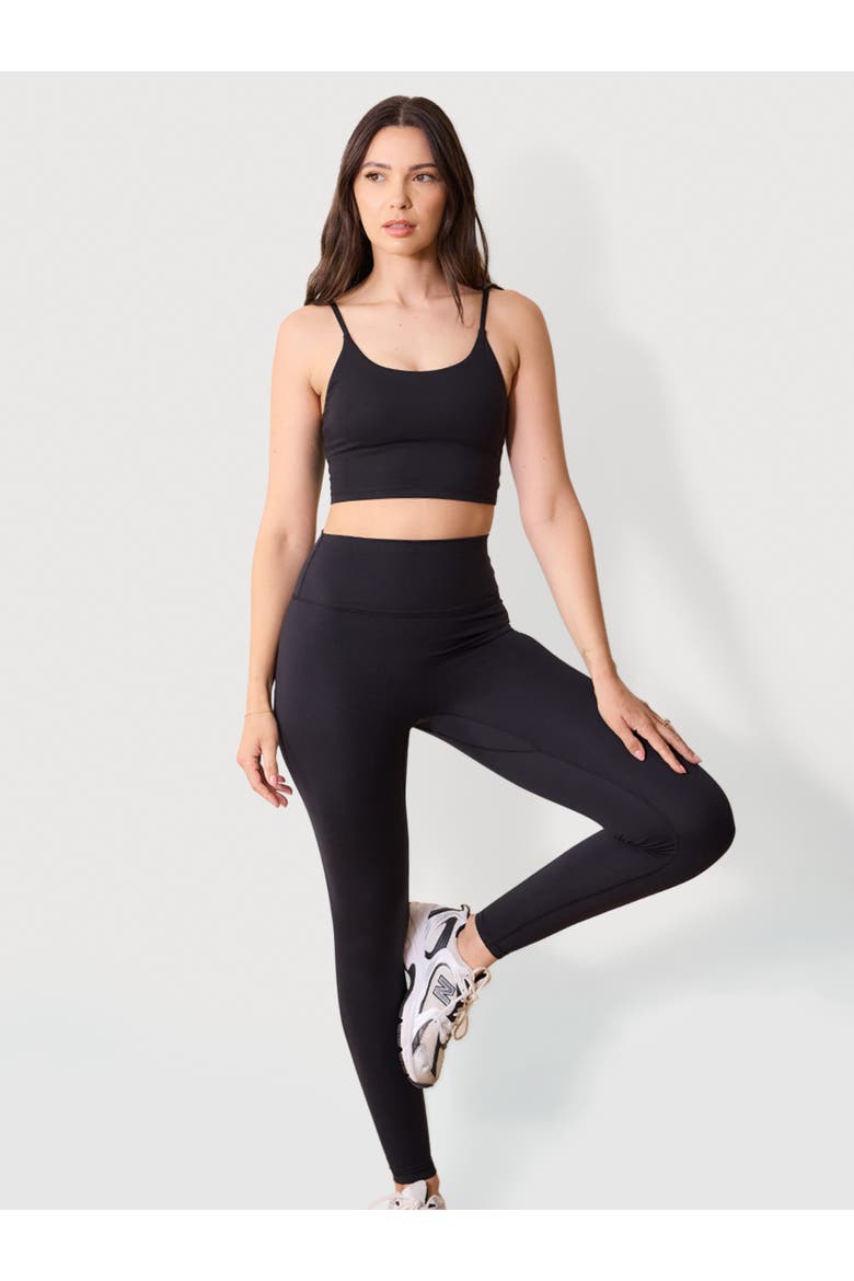24/7 High Waisted Petite Leggings, Alternate, color, Black