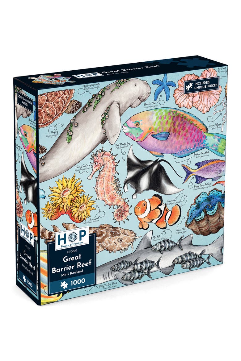 Great Barrier Reef 1,000-Piece Jigsaw Puzzle, Alternate, color, MULTI