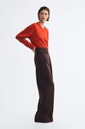 H&M Paper-Bag Pants With Belt