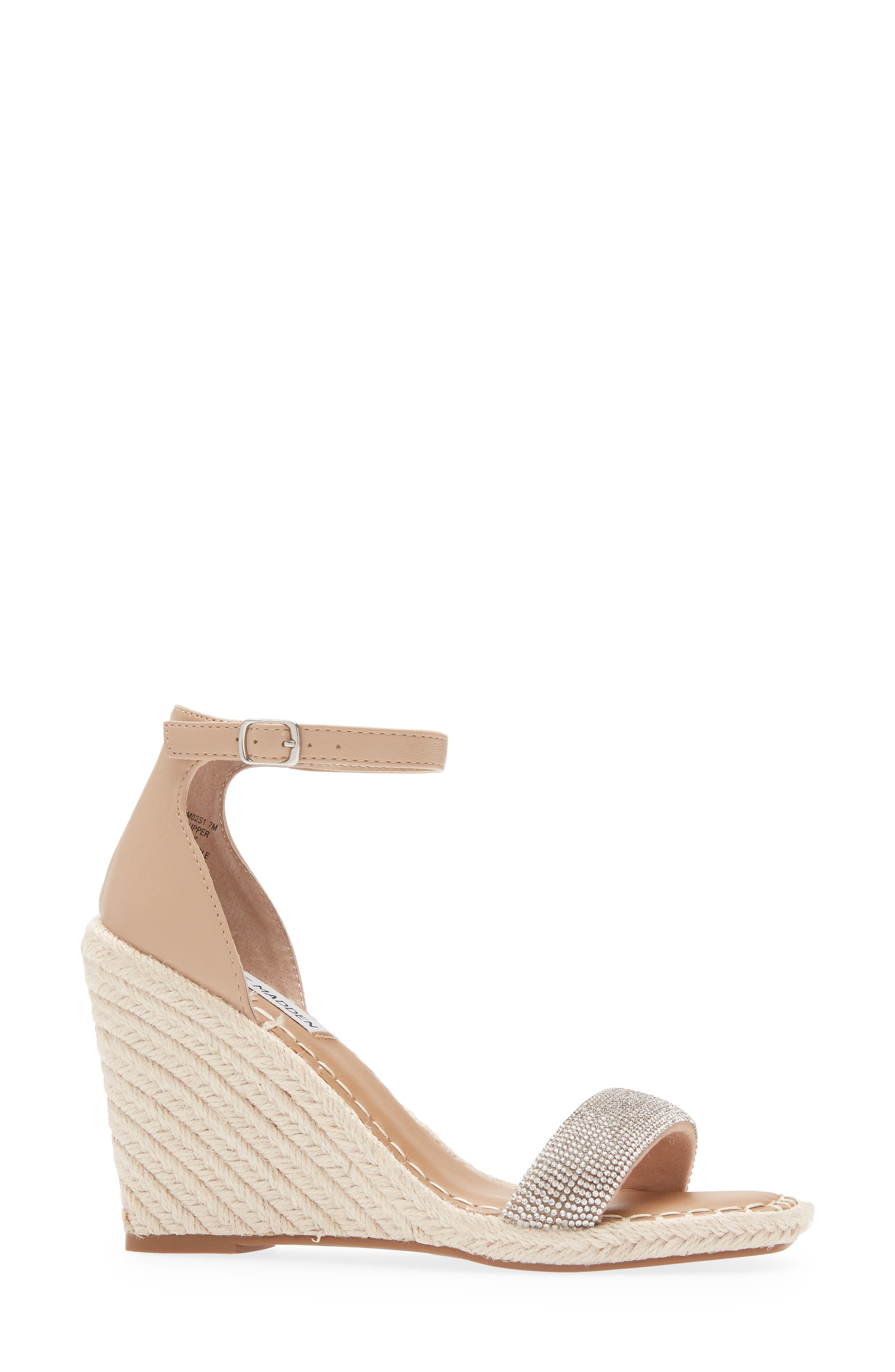 Steve Madden Submit Espadrille Wedge Sandal, Alternate, color, 