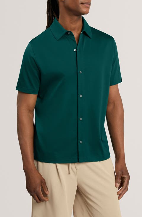 Fillipp Short Sleeve Cotton Shirt