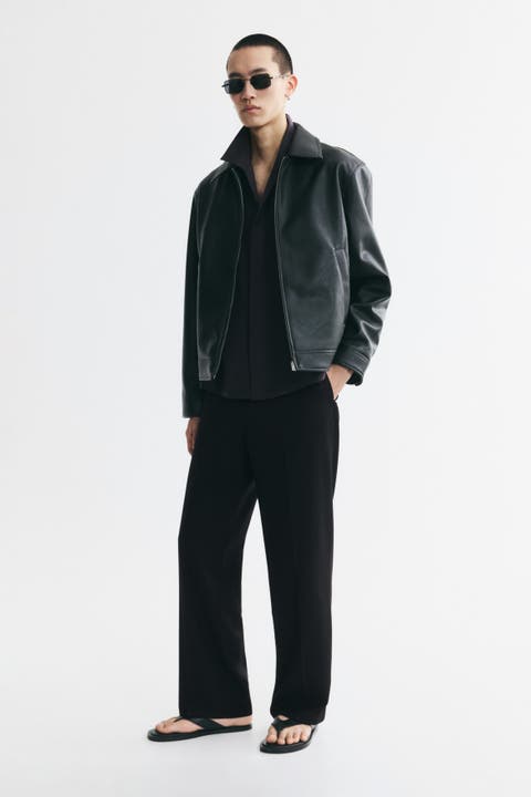 Relaxed-fit Wide-leg Tailored Pants