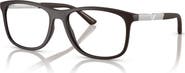 Emporio Armani 55mm Rectangle optical glasses