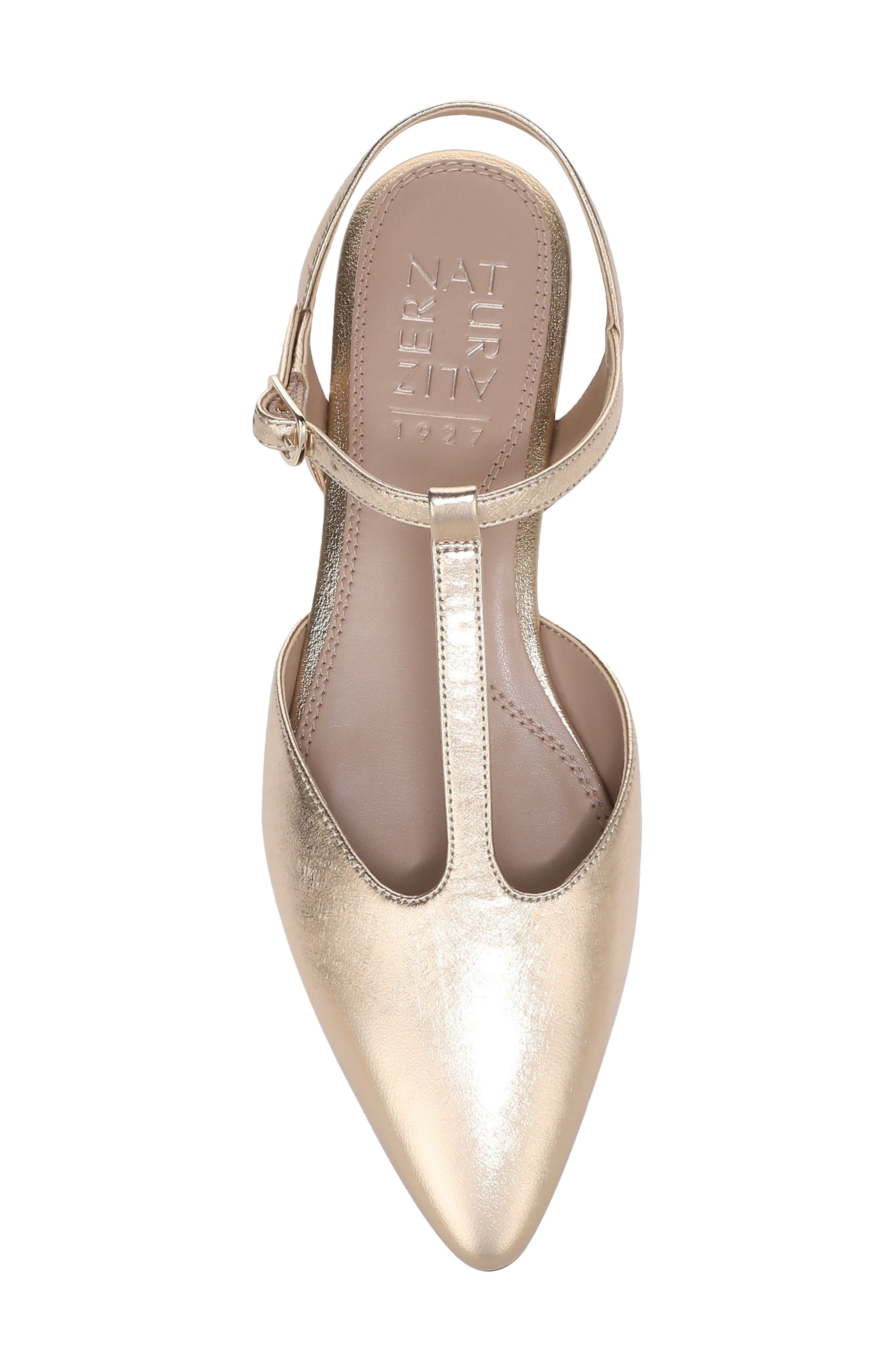 Harlie Flat, Alternate, color, LIGHT CHAMPAGNE LEATHER