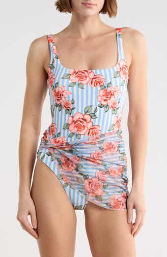 Hutch Mesh Overlay One-Piece Swimsuit