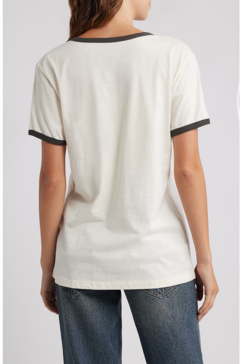 NY College Team Cotton Graphic T-Shirt, Alternate, color, MARSHMALLOW