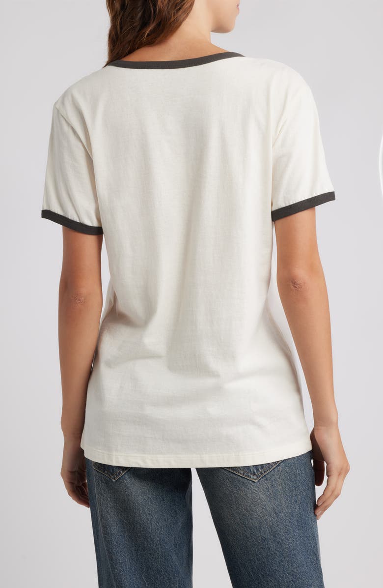 GOLDEN HOUR NY College Team Cotton Graphic T-Shirt, Alternate, color, Marshmallow