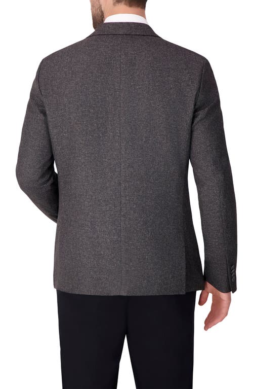 Report Collection Speckled Look Recycled Polyester Blend Sport Coat In Gray