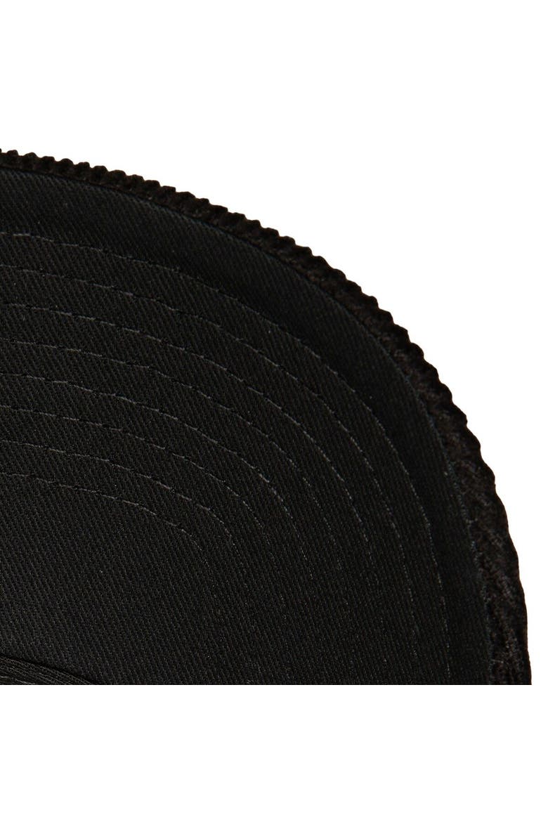 Men's Mitchell & Ness  Black Vegas Golden Knights Times Up Classic Script Cord Trucker Adjustable Hat, Alternate, color, Black