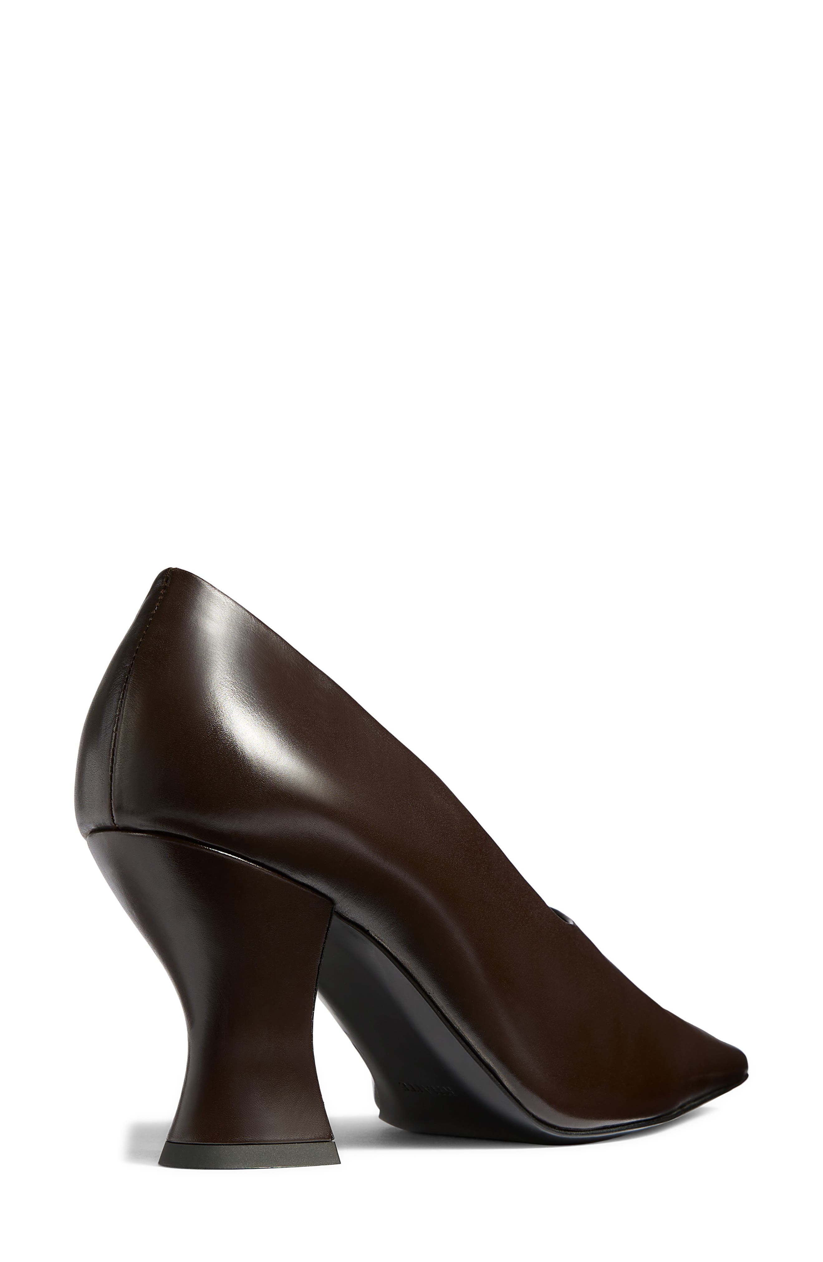 Colleen Pointed Toe Pump, Alternate, color, CHOCOLATE