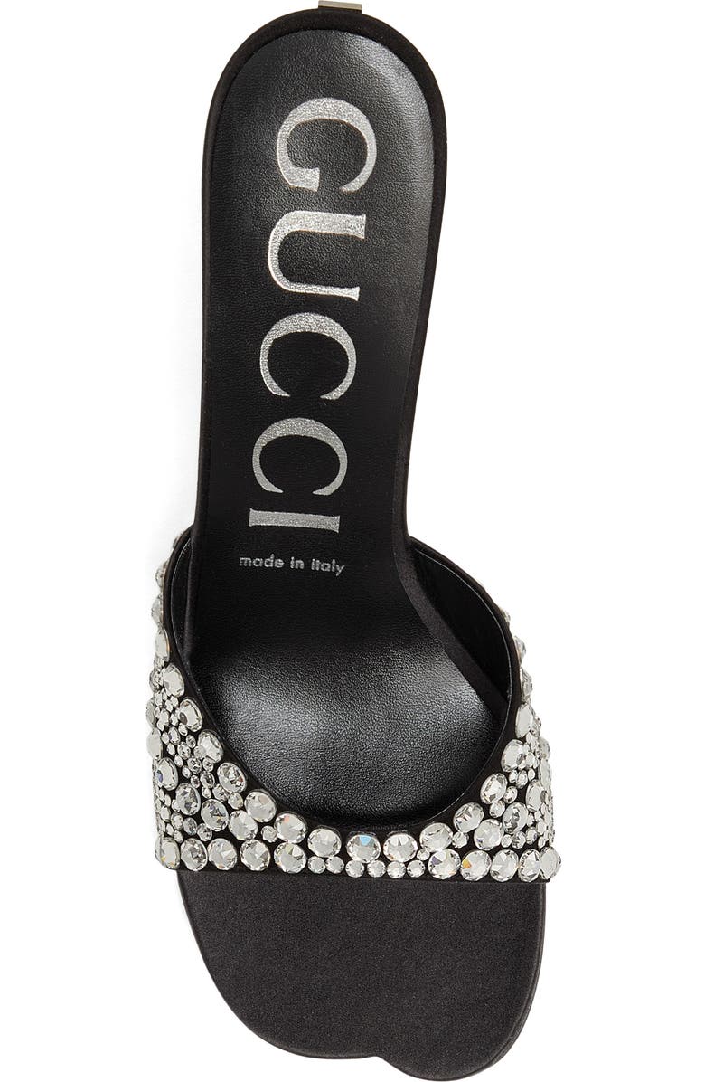 Gucci Galactica Crystal Embellished Sandal, Alternate, color,