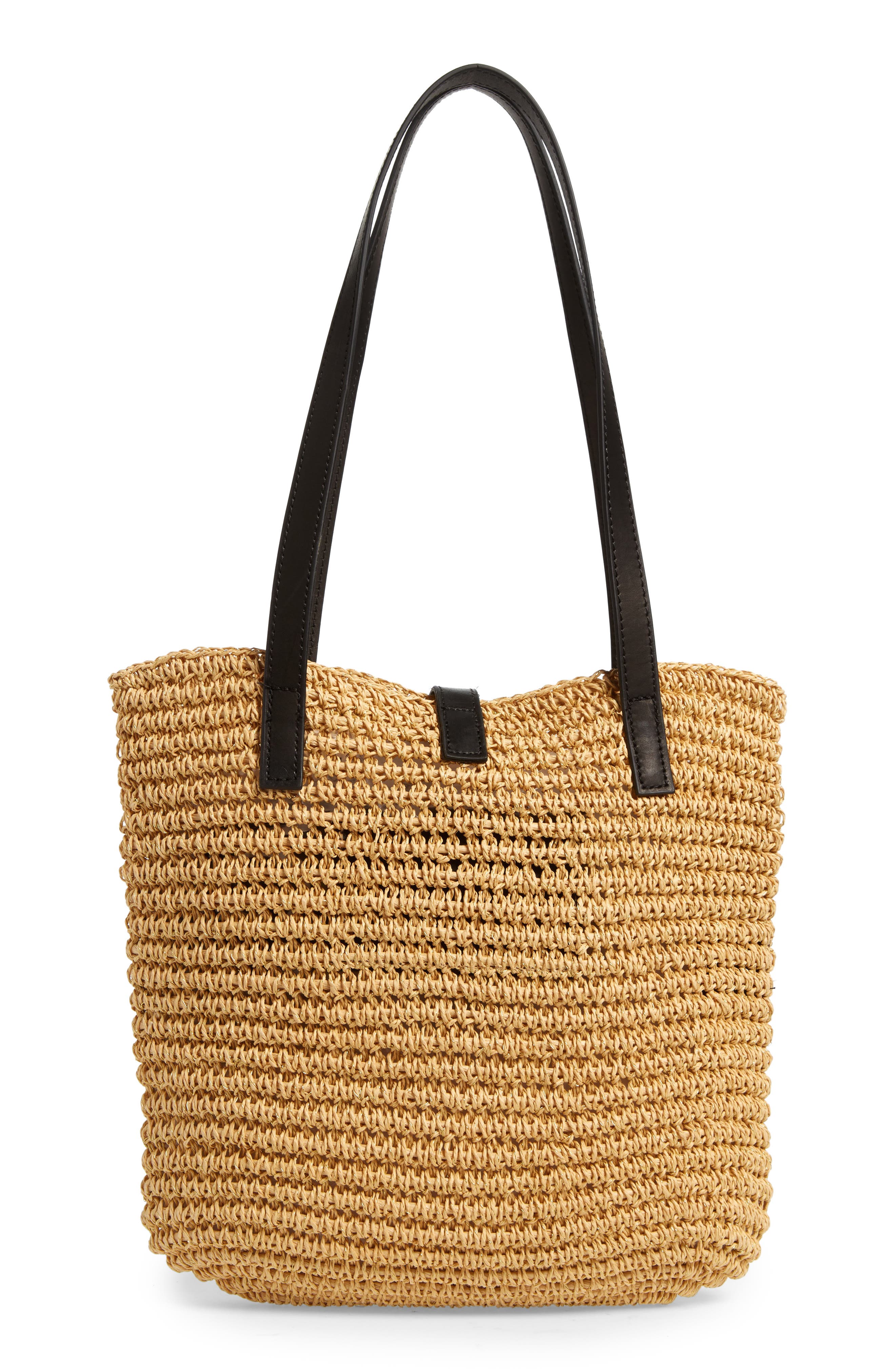 Kurt Geiger London Brixton Raffia Tote, Alternate, color, 