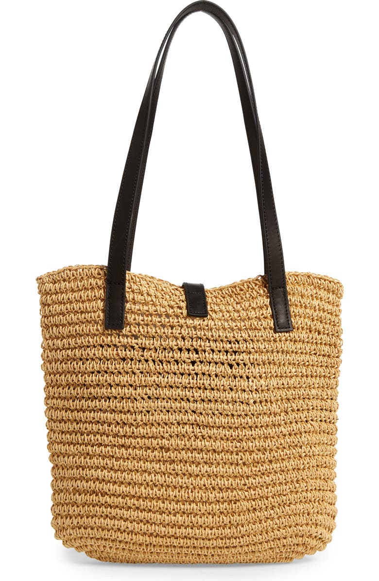 Kurt Geiger London Brixton Raffia Tote, Alternate, color,