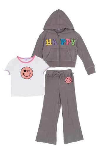 Rare Editions Kids' T-Shirt, Waffle Hoodie & Leggings Set