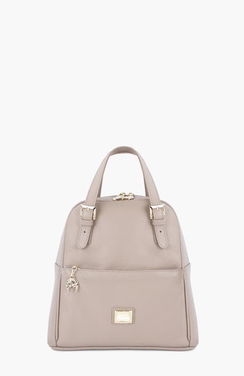 Muse 548 Pebbled Leather Backpack