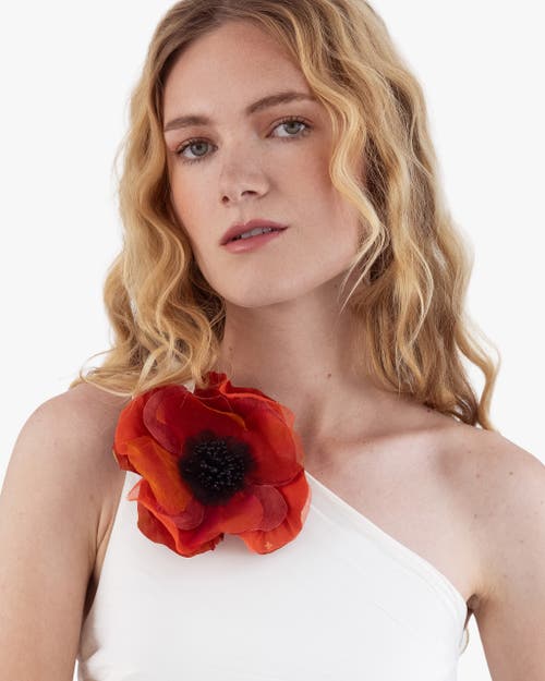 Helena Simon The Orange Poppy In Orange