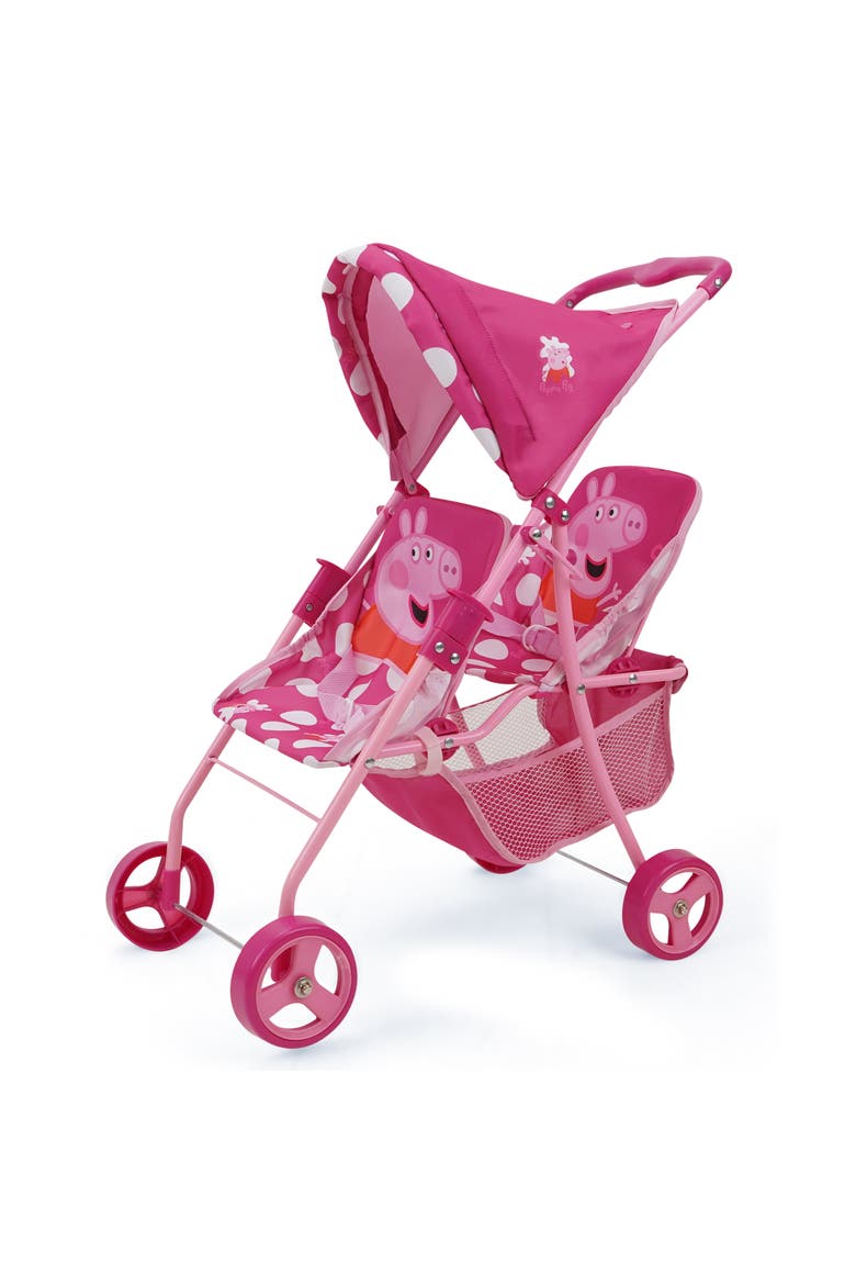Doll Twin Stroller, Main, color, Multicolored