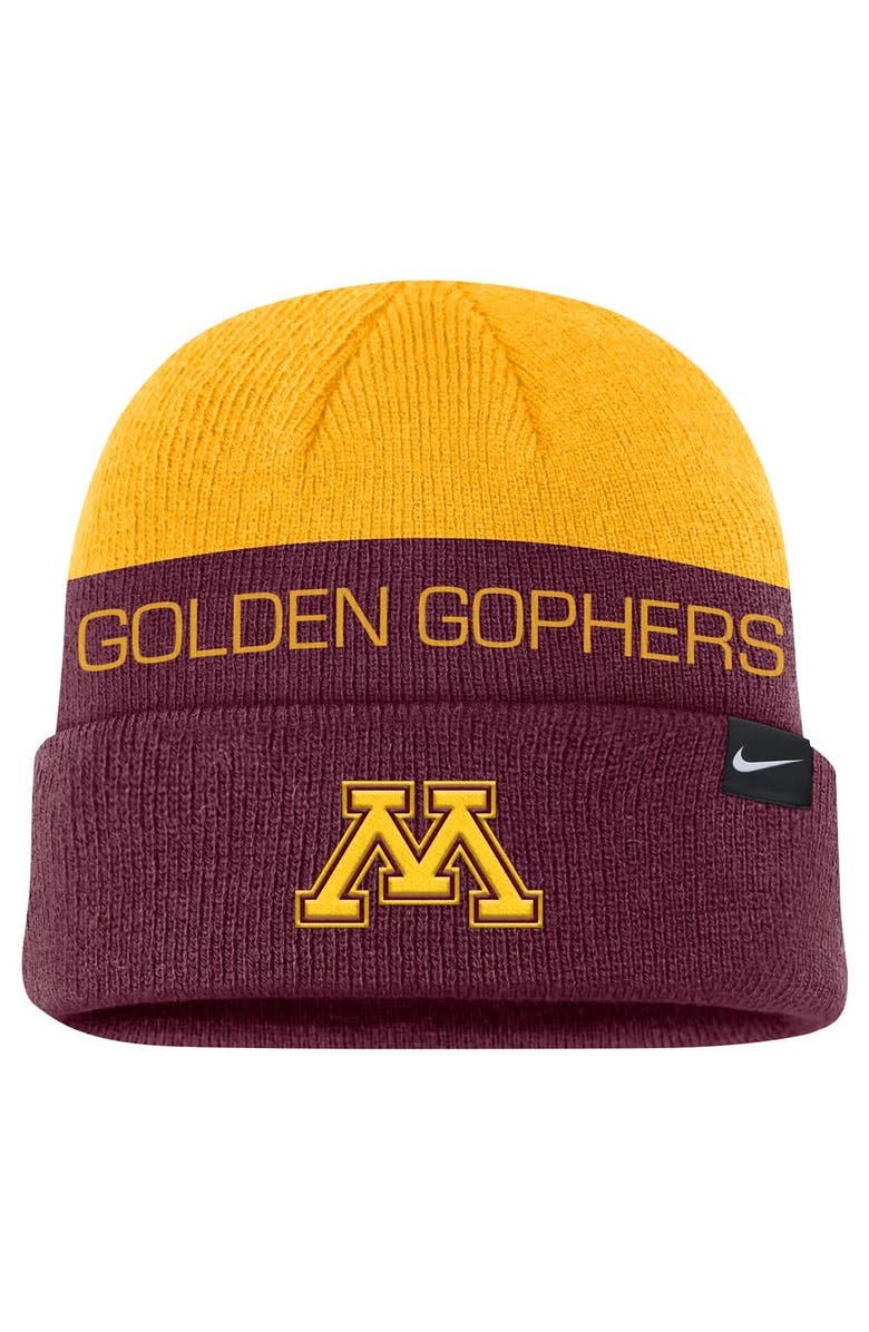 Nike Men's Nike Maroon Minnesota Golden Gophers Terra Cuffed Knit Hat, Main, color, 
