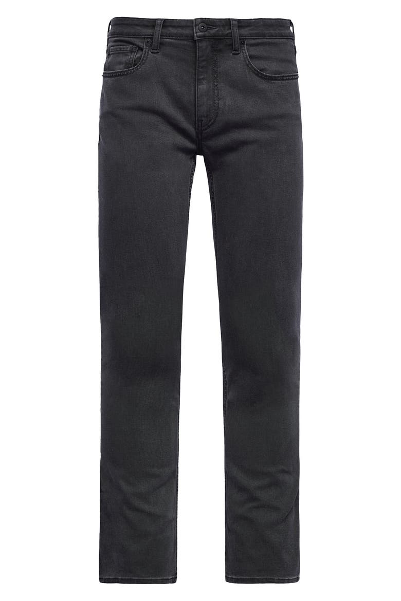 Straight Fit Comfort Jeans, Alternate, color, GRAY WASH