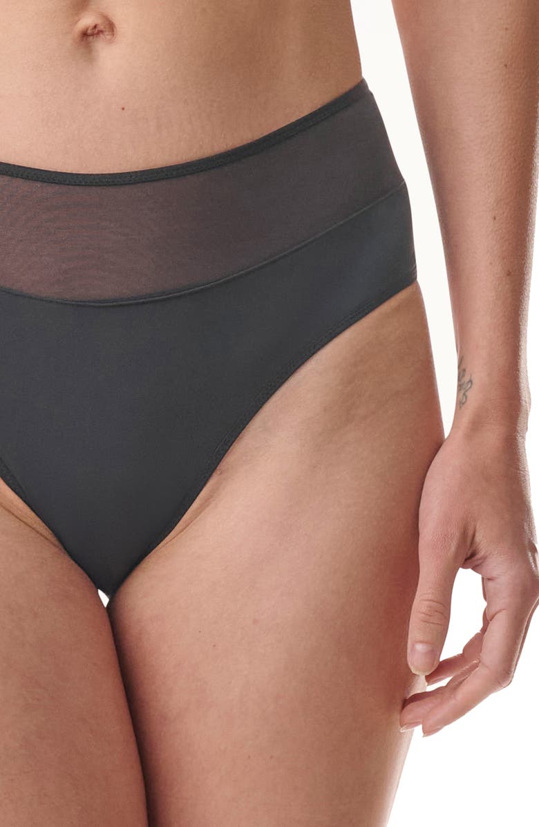 Wolford Mesh Panel Briefs, Alternate, color,