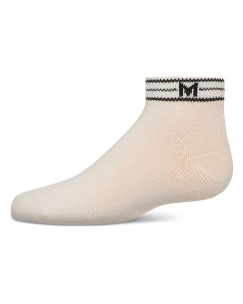 M Multi Line Anklet Socks (Baby)