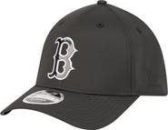 New Era Men's New Era  Black Boston Red Sox Metallic 39THIRTY M-Crown Flex Hat