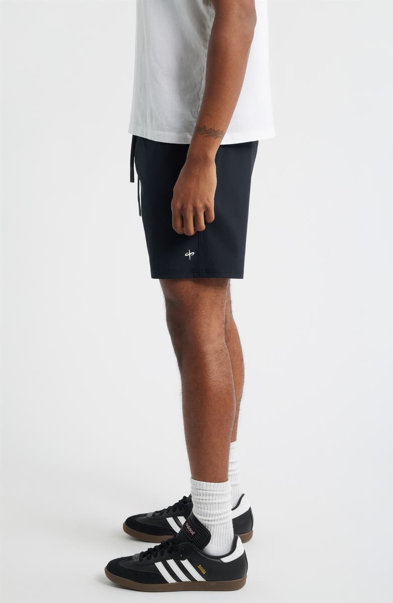 SANTO STUDIO Tempo Tech Shorts, Alternate, color, Black