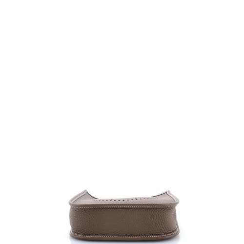 Pre-owned Hermes  Hermes Evelyne Bag Gen Iii Clemence Tpm In Brown