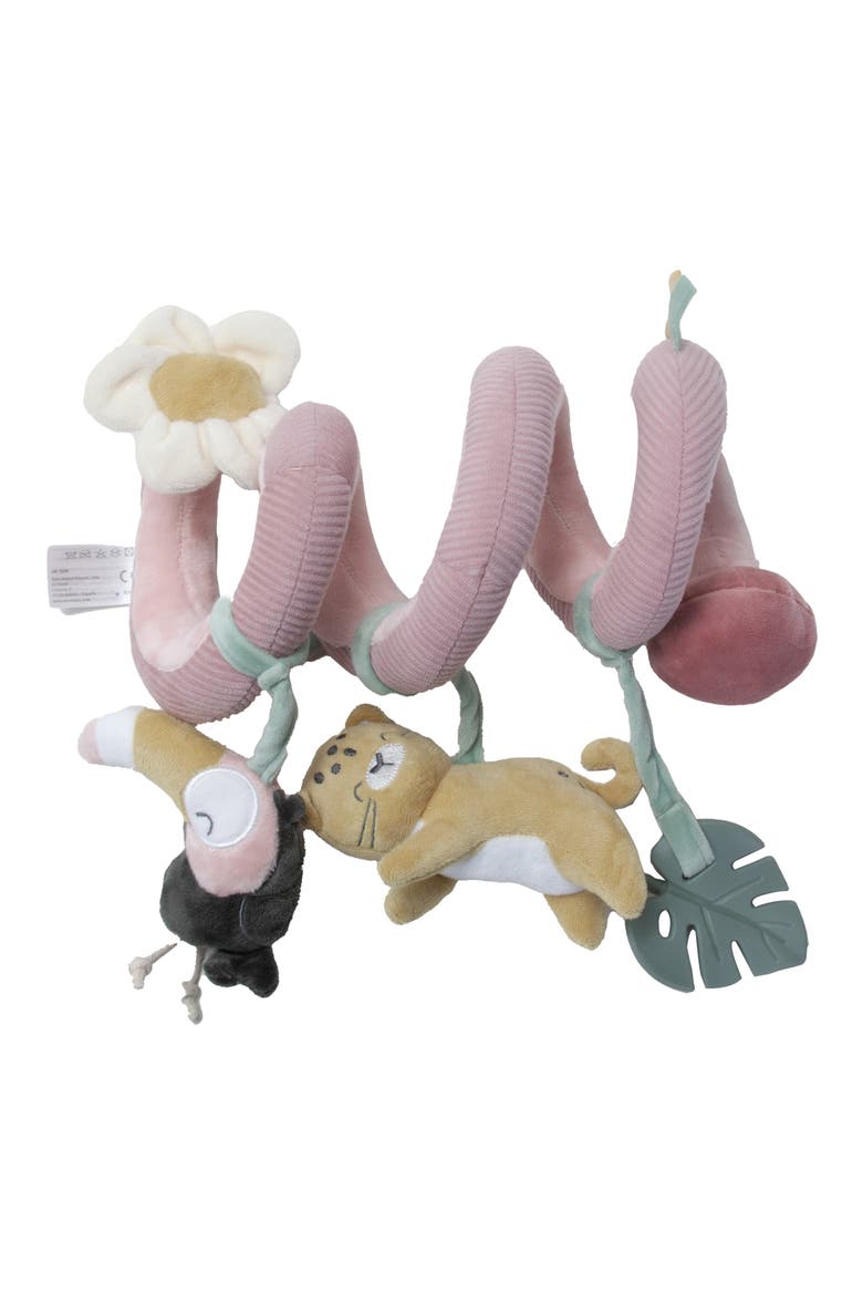Multi-Activity Spiral Rattle Toy, Main, color, CHEETAH