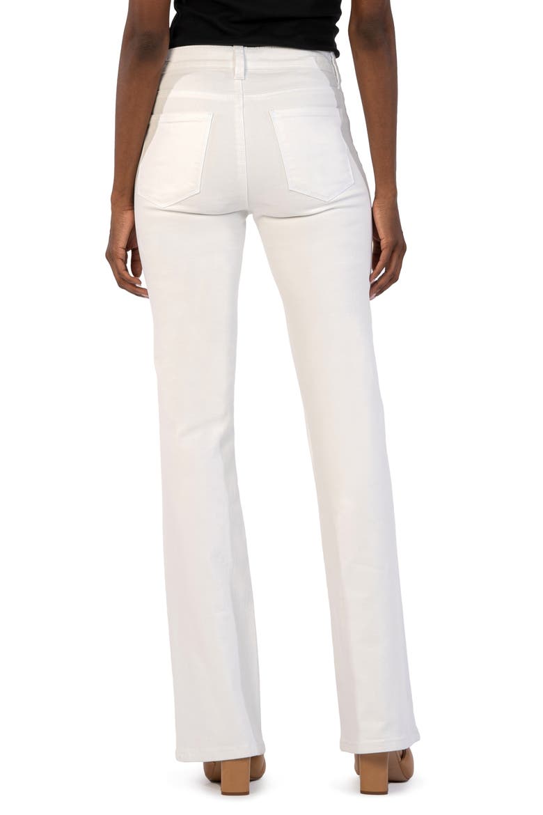 Ana Fab Ab High Waist Flare Jeans, Alternate, color, OPTIC WHITE