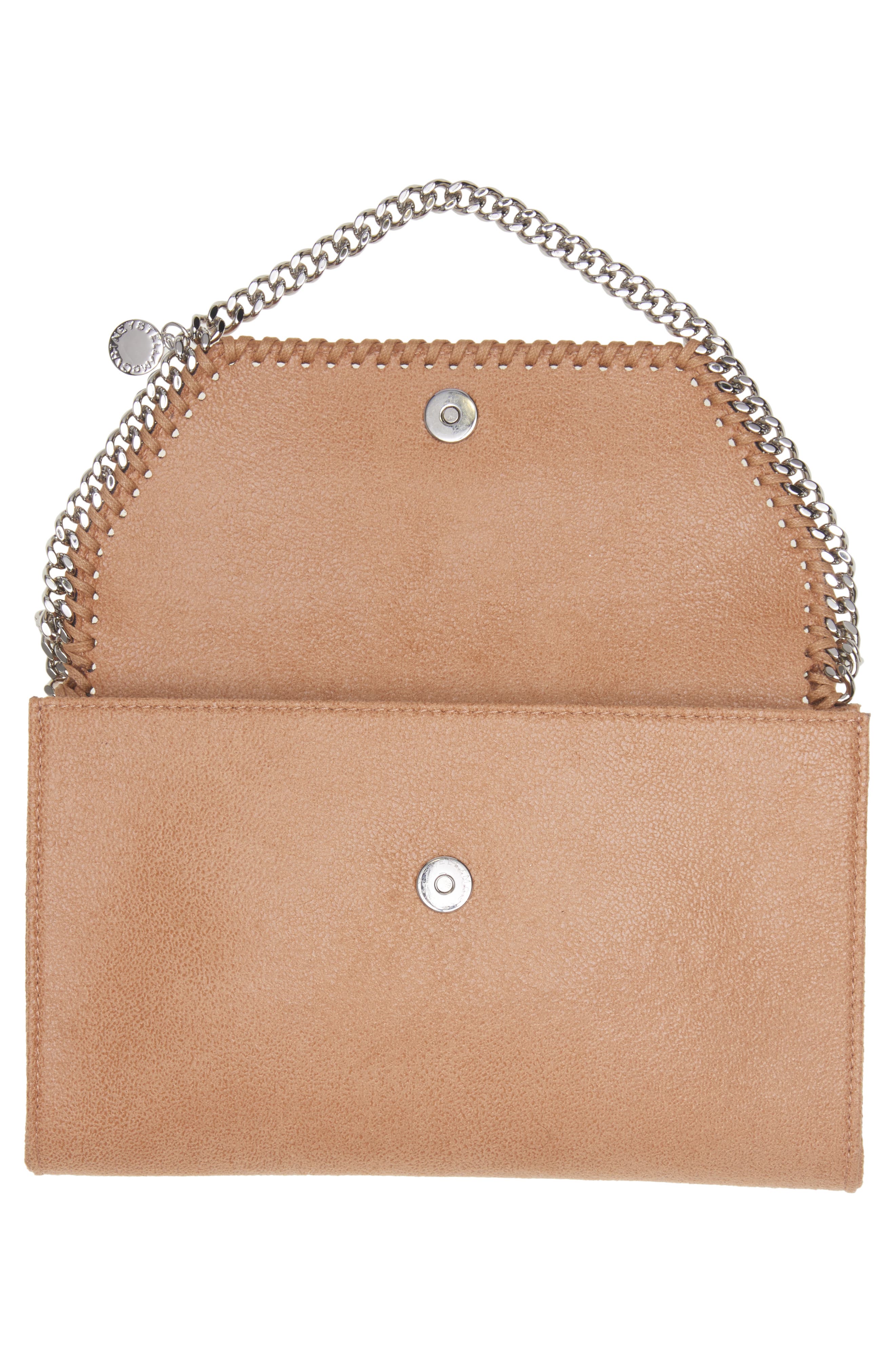Stella McCartney Mini Falabella Faux Leather Crossbody Bag, Alternate, color, 