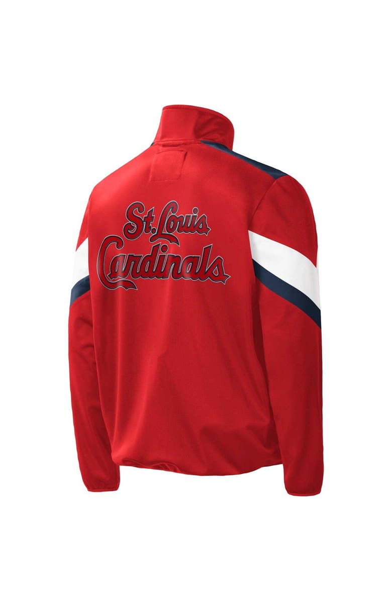 G-III SPORTS BY CARL BANKS Men's G-III Sports by Carl Banks Red St. Louis Cardinals Earned Run Full-Zip Jacket, Alternate, color, Red