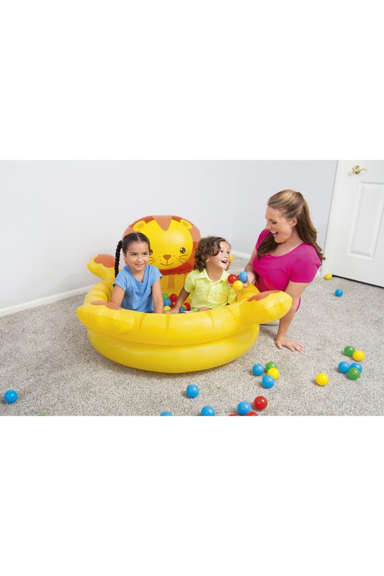 Up, In & Over Lion Ball Pit, Alternate, color, Multicolored