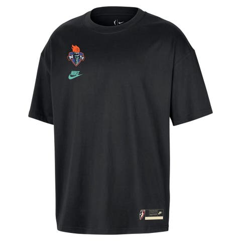 Unisex Nike Black New York Liberty Court Origins Throwback Premium T-Shirt