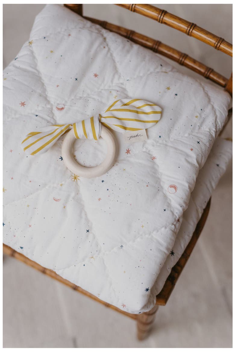 Chambray Blanket, Alternate, color, IVORY/ MARIGOLD
